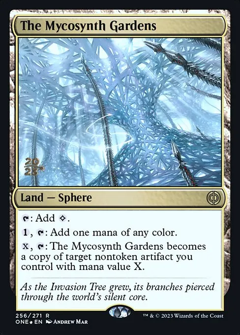 The Mycosynth Gardens · Phyrexia: All Will Be One Promos 256s/160