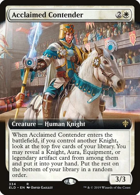 Acclaimed Contender · Throne of Eldraine 334/398