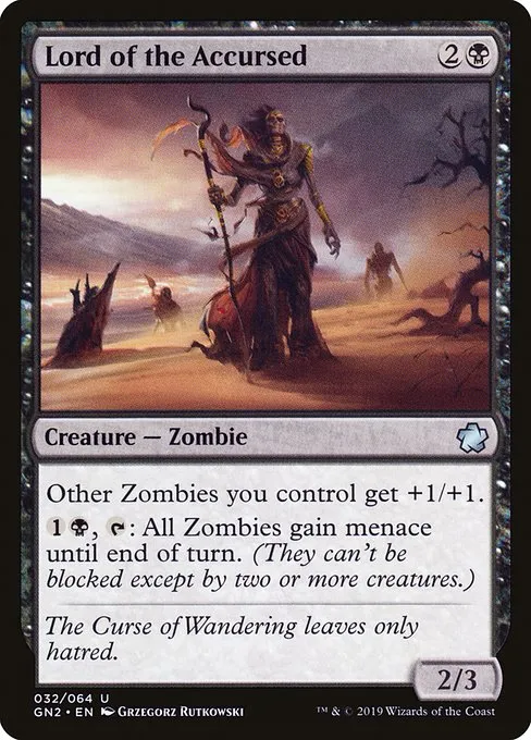 Lord of the Accursed · Game Night 2019 32/64