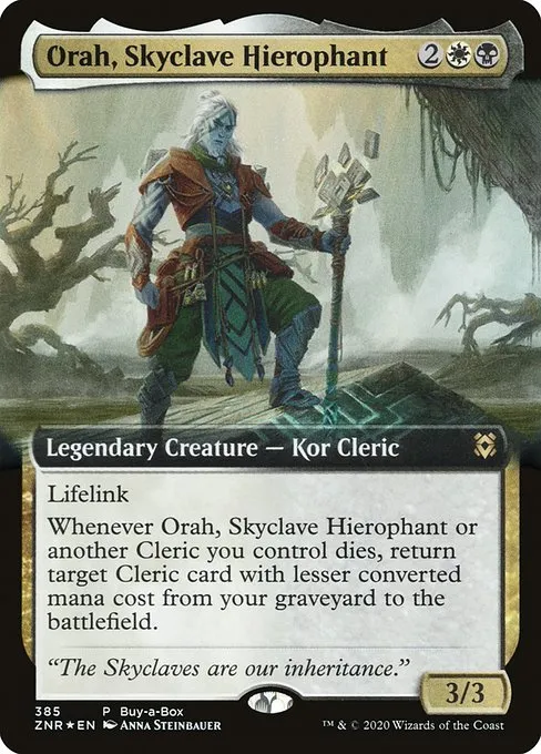 Orah, Skyclave Hierophant · Zendikar Rising 385/407