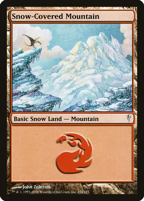 Snow-Covered Mountain · Coldsnap 154/155