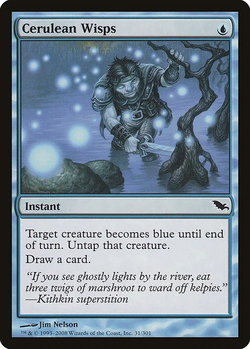 Cerulean Wisps · Shadowmoor 31/302