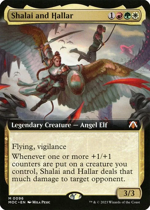 Shalai and Hallar · March of the Machine Commander 96/450