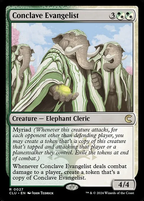 Conclave Evangelist · Ravnica: Clue Edition 27/284