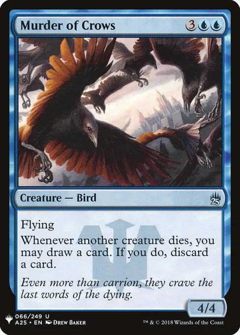 Murder of Crows · The List A25-66/5050