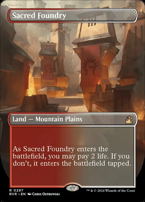 Sacred Foundry · Ravnica Remastered 297/531