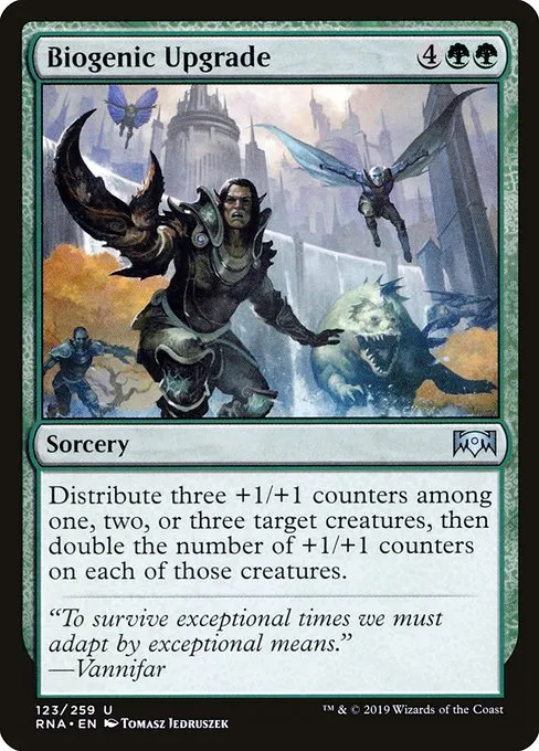 Biogenic Upgrade · Ravnica Allegiance 123/273
