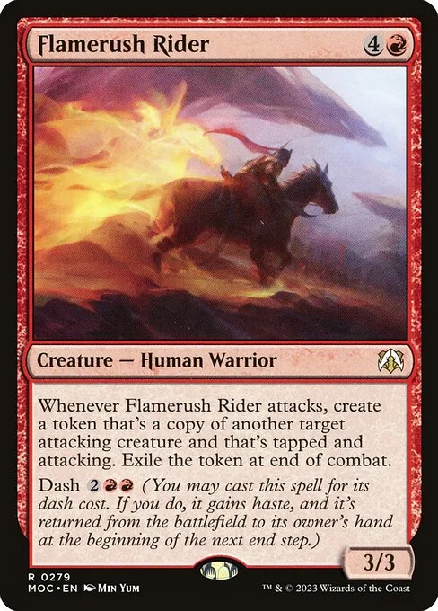 Flamerush Rider · March of the Machine Commander 279/450