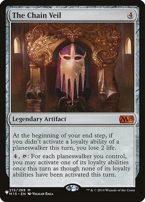 The Chain Veil · The List M15-215/5050