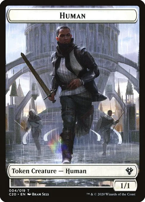 Human · Commander 2020 Tokens 4/20