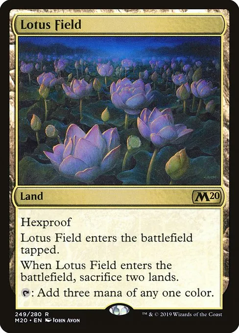 Lotus Field · Core Set 2020 249/346