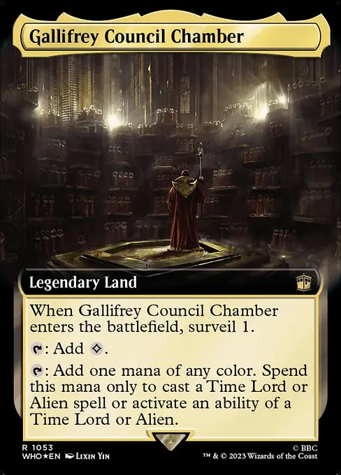 Gallifrey Council Chamber · Doctor Who 1053/1178