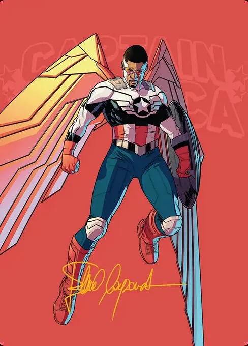 Captain America, Wings of Freedom // Captain America, Wings of Freedom · Marvel Super Heroes Art Series 22/66
