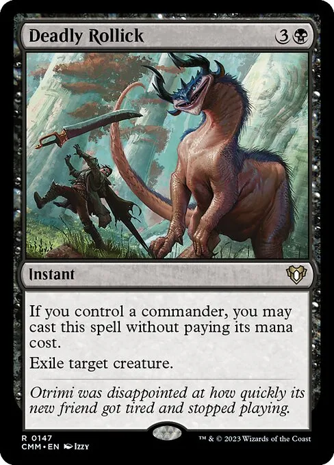 Deadly Rollick · Commander Masters 147/1067