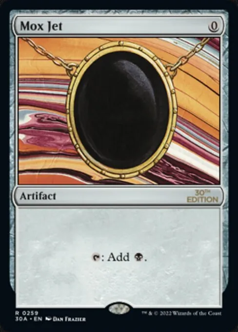 Mox Jet · 30th Anniversary Edition 259/594
