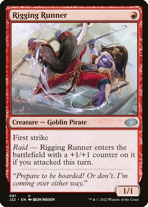 Rigging Runner · Jumpstart 2022 81/835