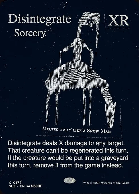 Disintegrate · The Zeta Set 177/21