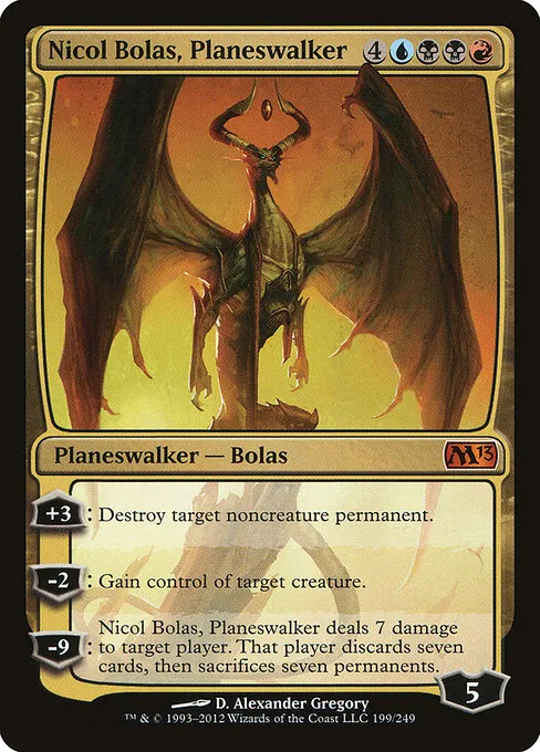 Nicol Bolas, Planeswalker · Magic 2013 199/249