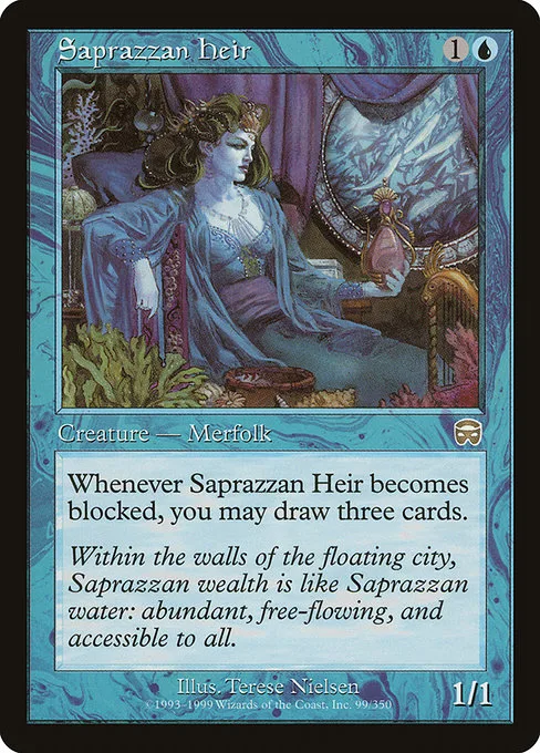 Saprazzan Heir · Mercadian Masques 99/350
