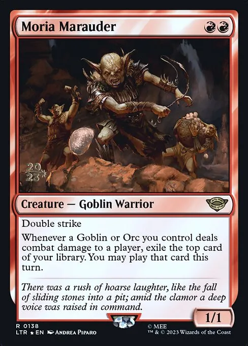 Moria Marauder · Tales of Middle-earth Promos 138s/86