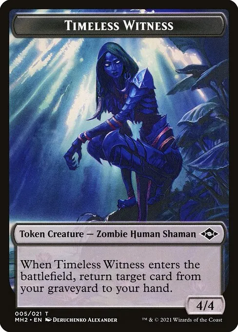 Timeless Witness · Modern Horizons 2 Tokens 5/21
