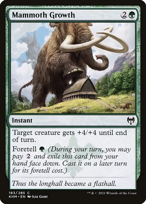 Mammoth Growth · Kaldheim 183/425