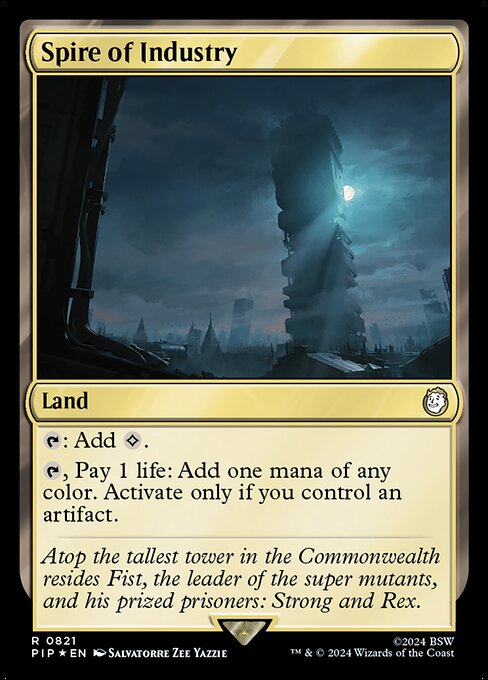 Spire of Industry · Fallout 821/1068
