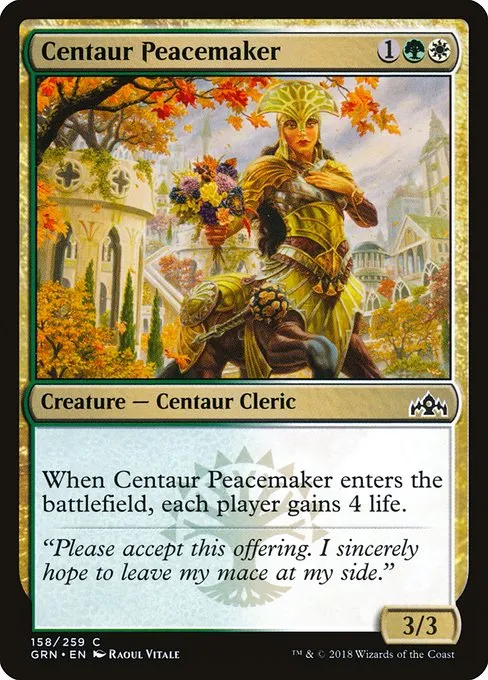 Centaur Peacemaker · Guilds of Ravnica 158/273