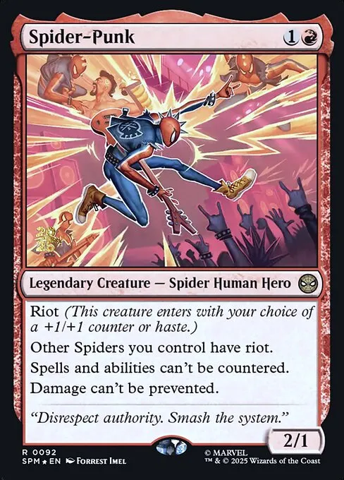 Spider-Punk · Marvel's Spider-Man Promos 92s/68