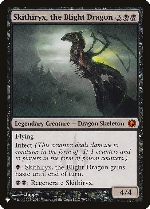 Skithiryx, the Blight Dragon · The List SOM-79/5050
