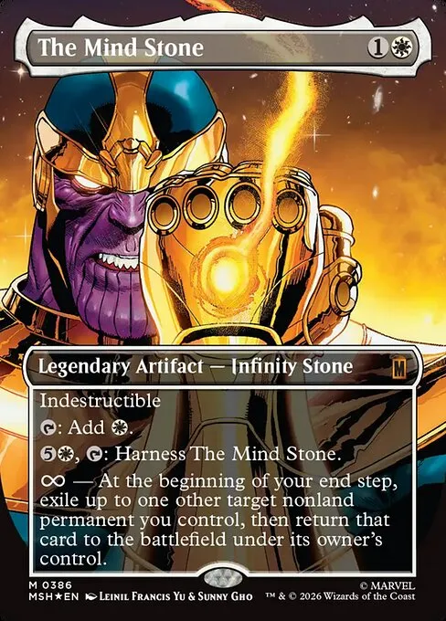 The Mind Stone · Marvel Super Heroes 386/24