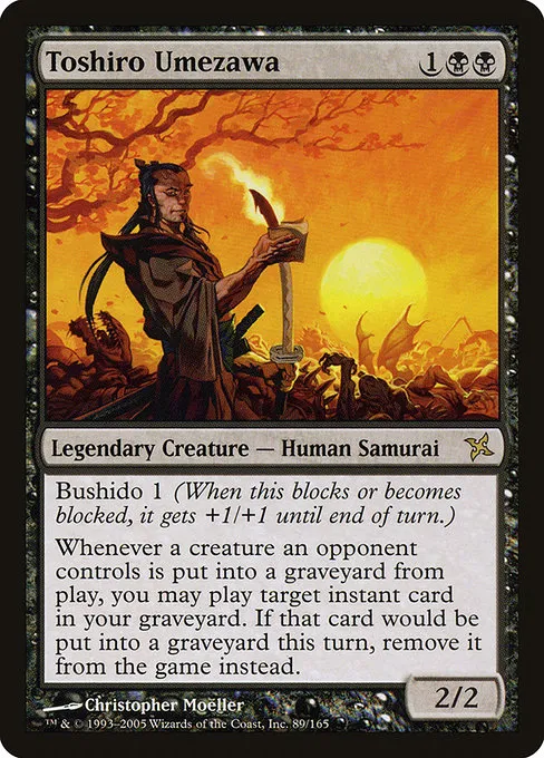 Toshiro Umezawa · Betrayers of Kamigawa 89/165