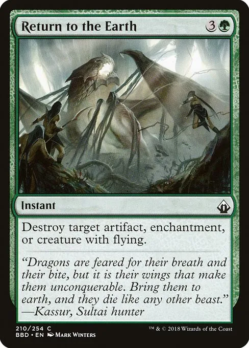 Return to the Earth · Battlebond 210/256