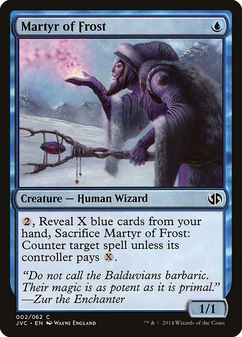 Martyr of Frost · Duel Decks Anthology: Jace vs. Chandra 2/62