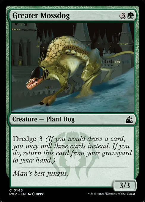 Greater Mossdog · Ravnica Remastered 145/531