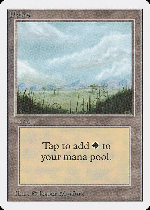 Plains · Unlimited Edition 289/302