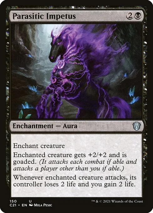 Parasitic Impetus · Commander 2021 150/409
