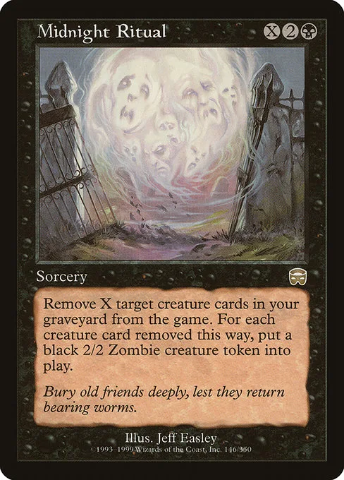 Midnight Ritual · Mercadian Masques 146/350