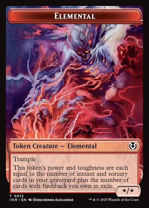 Elemental · Innistrad Remastered Tokens 13/27