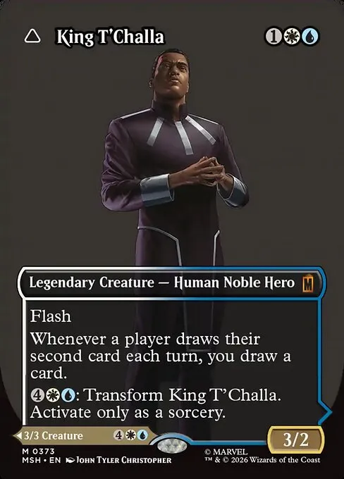 King T'Challa // Black Panther, Hope Enduring · Marvel Super Heroes 373/24