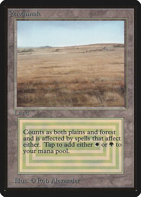 Savannah · Limited Edition Beta 281/302