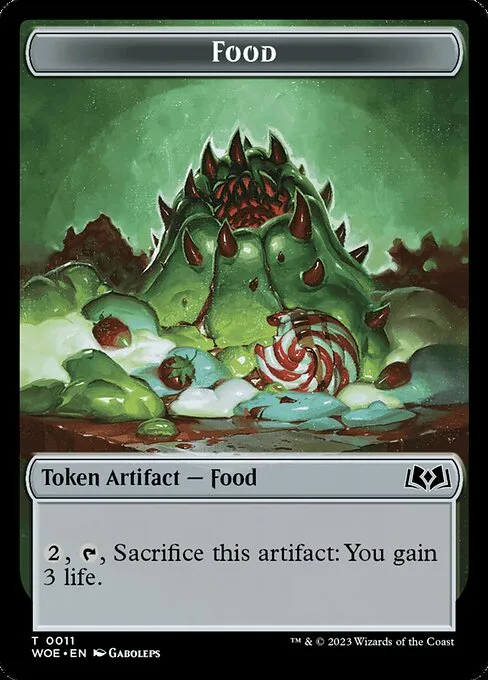 Food · Wilds of Eldraine Tokens 11/18