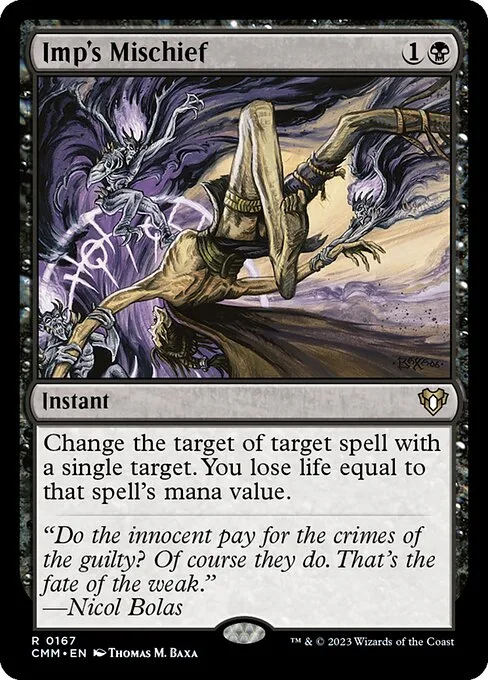 Imp's Mischief · Commander Masters 167/1067
