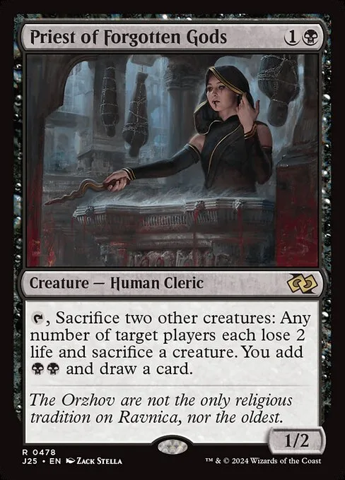 Priest of Forgotten Gods · Foundations Jumpstart 478/779