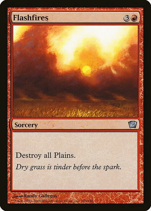 Flashfires · Ninth Edition 183★/710