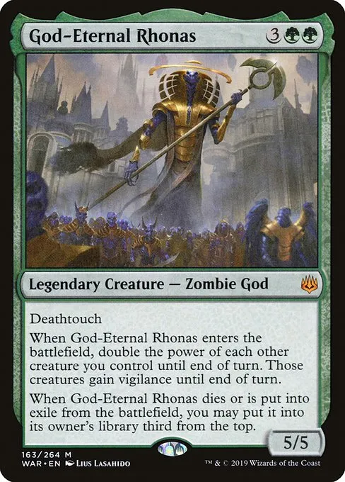 God-Eternal Rhonas · War of the Spark 163/312