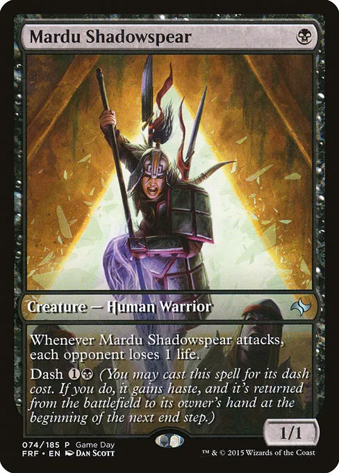 Mardu Shadowspear · Fate Reforged Promos 74/43