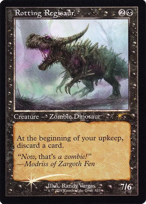 Rotting Regisaur · Secret Lair Drop 852/2547