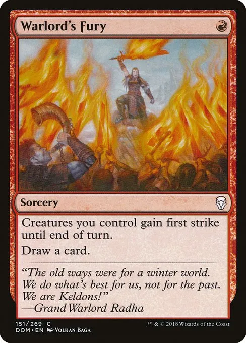 Warlord's Fury · Dominaria 151/280