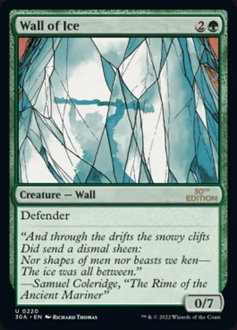 Wall of Ice · 30th Anniversary Edition 220/594